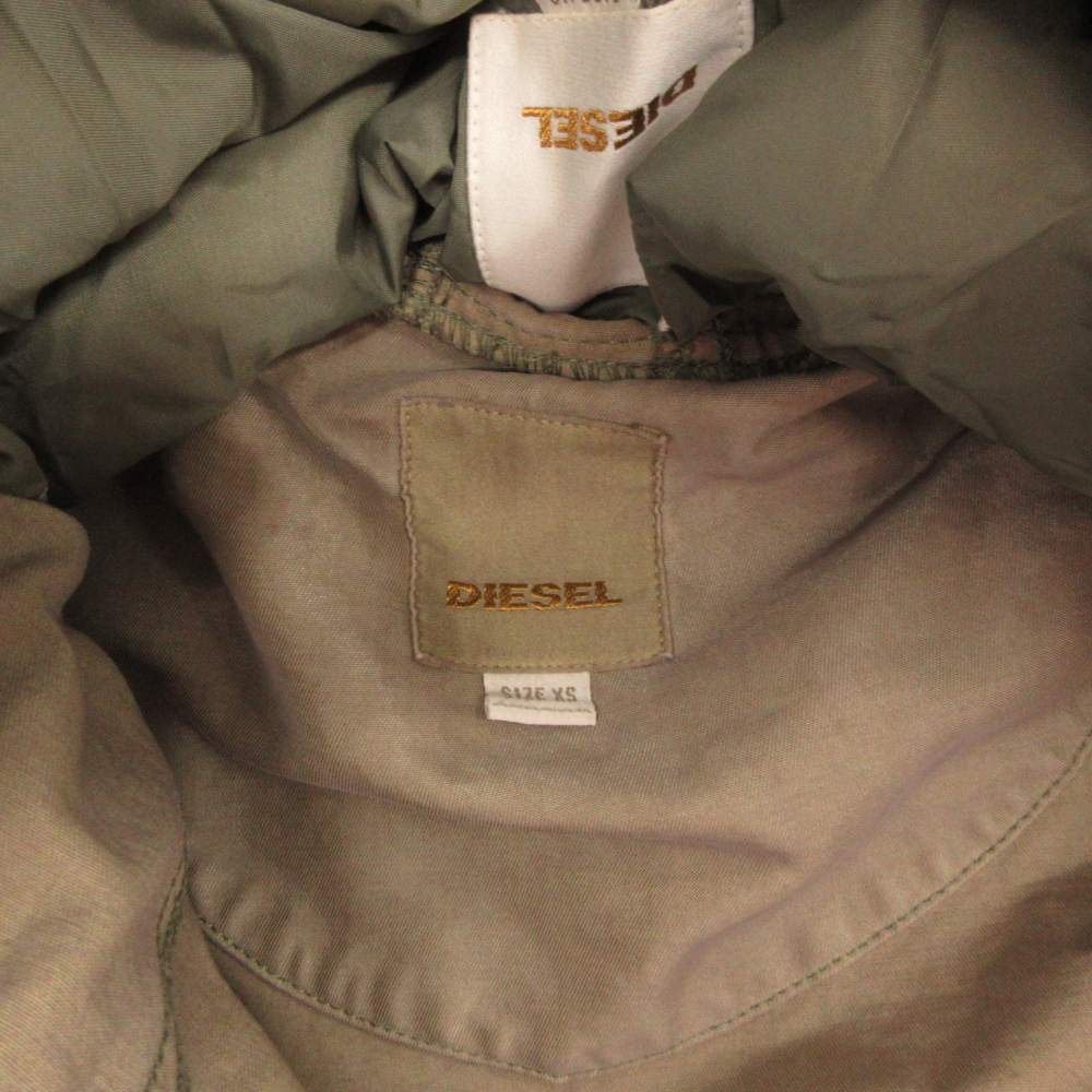 Diesel Hooded Long Coat