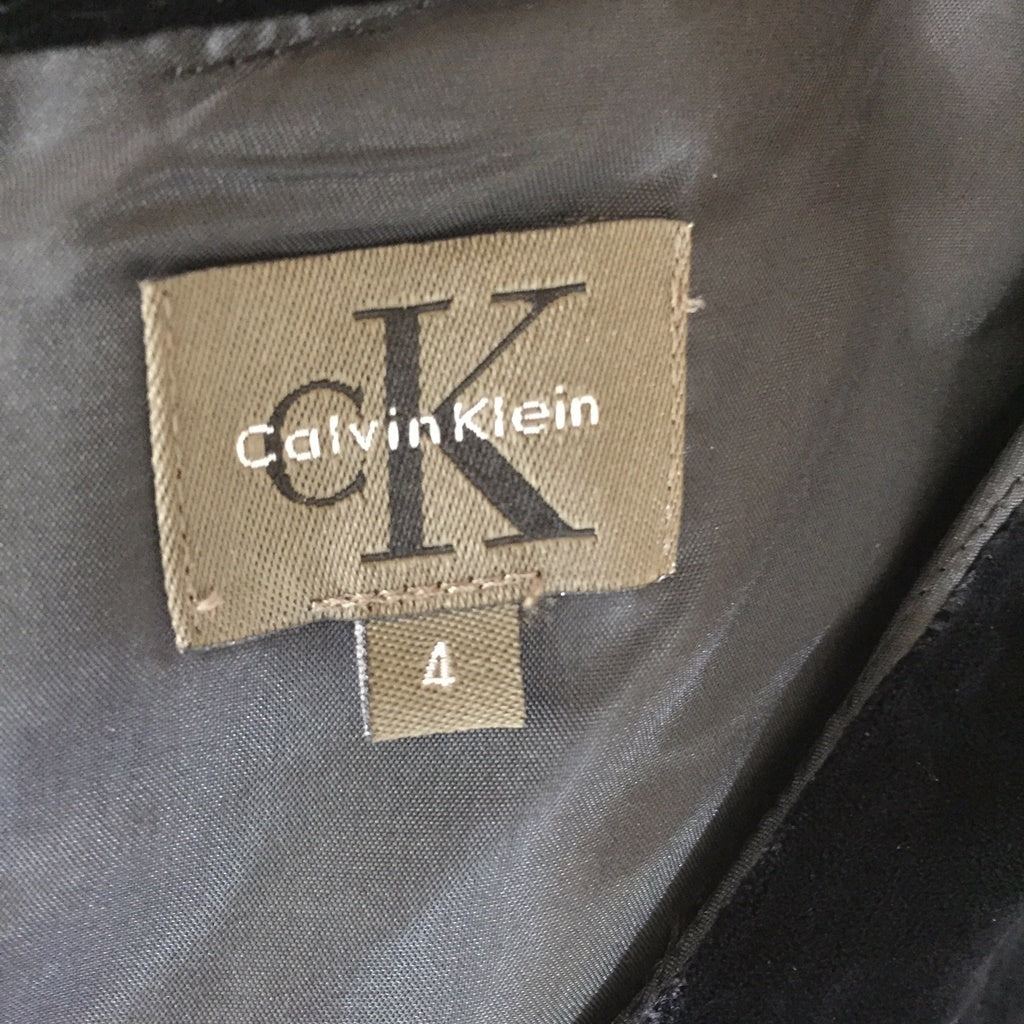 Calvin Klein Velour Dress