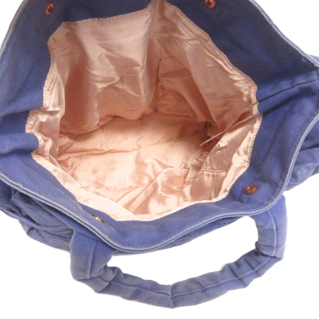 Repetto Blue Padded Tote Handbag