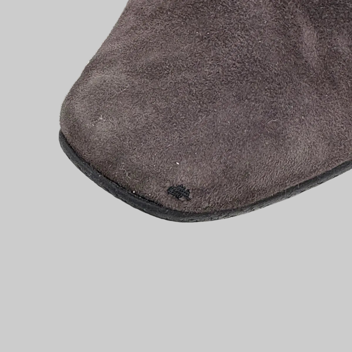 Ginza Yoshinoya Dark Brown Suede Long Boots