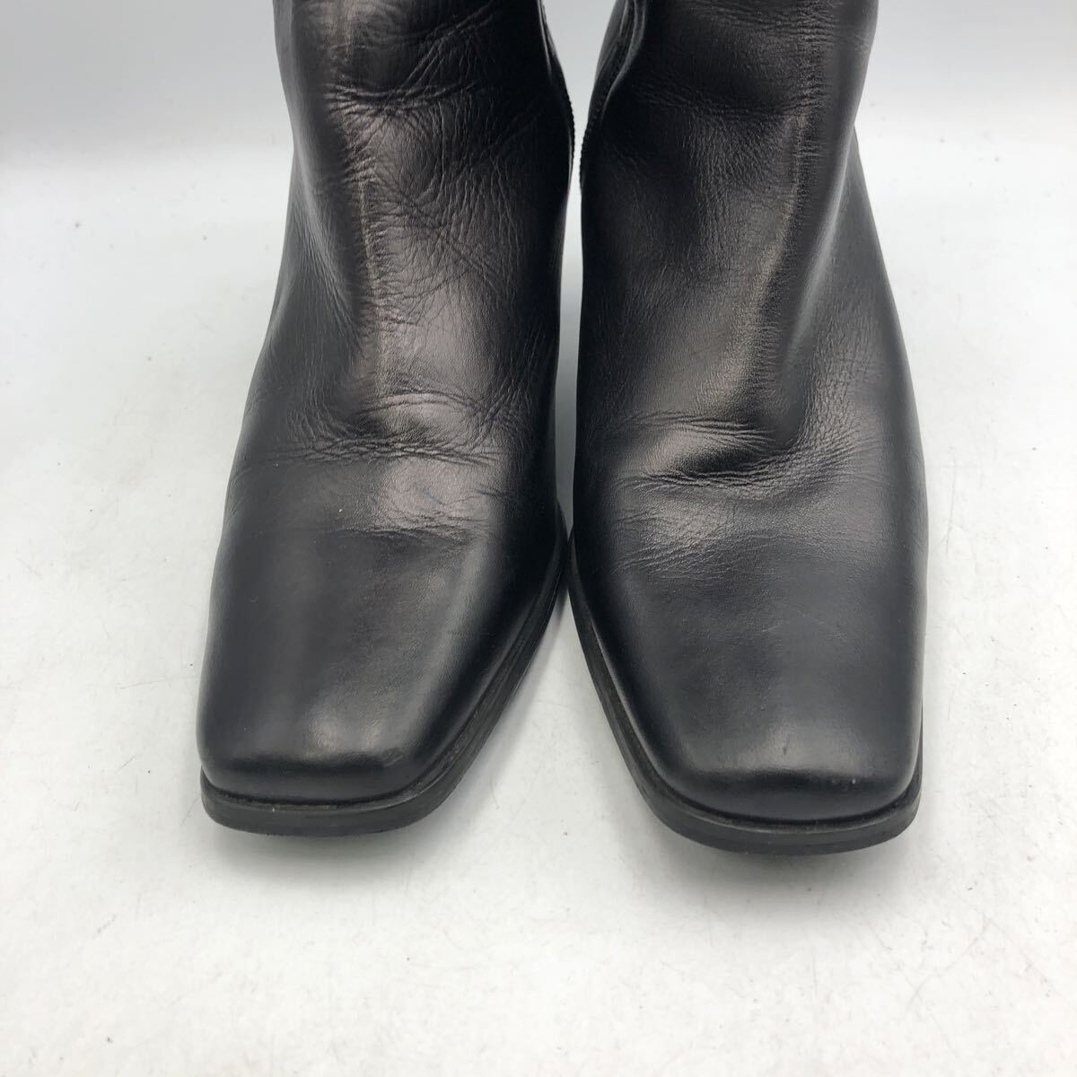 Marie Femme Black Leather Long Boots