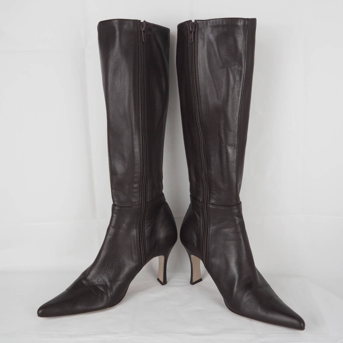 Rebecca Taylor Dark Brown Long Boots Size 36