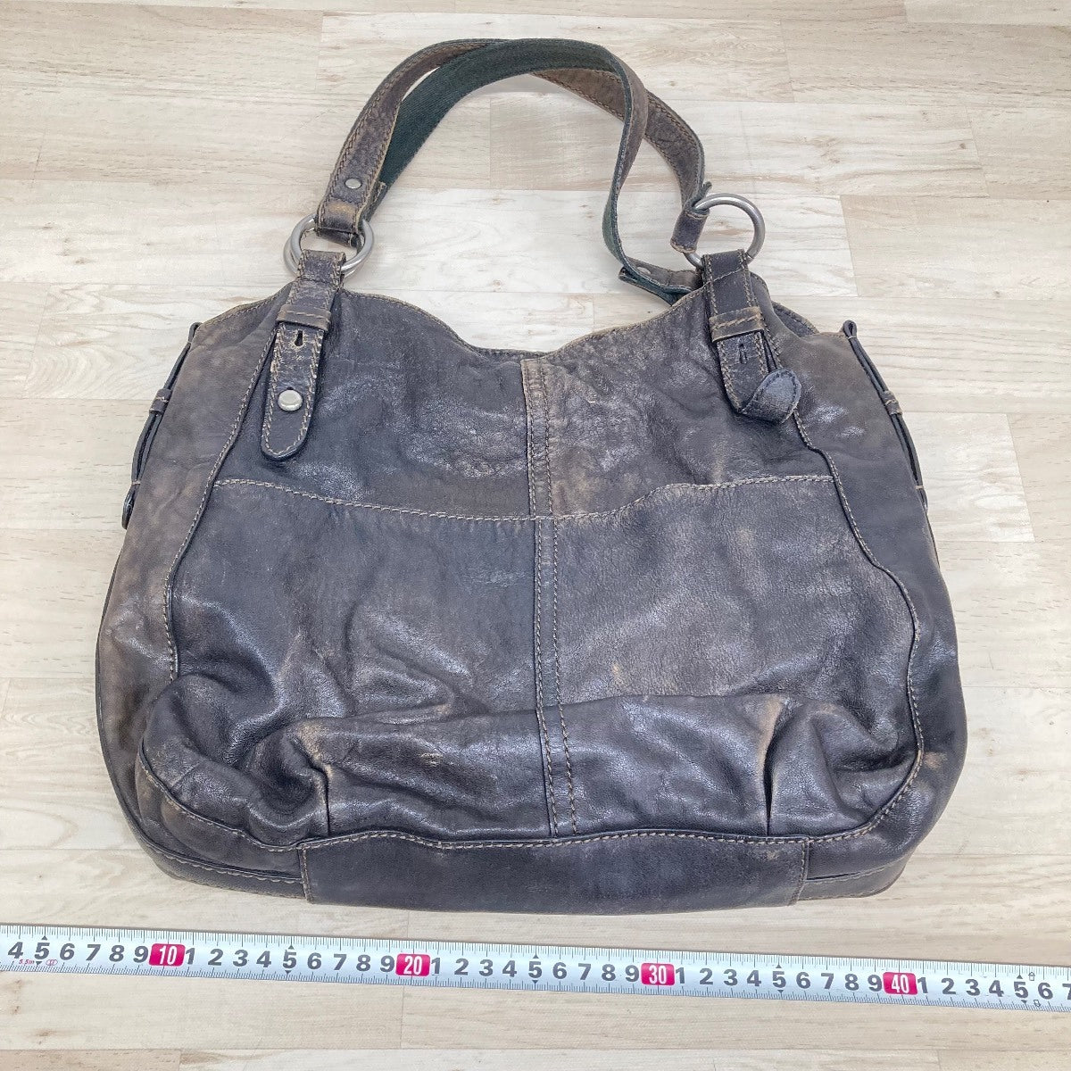Fossil Dark Brown Leather Handbag