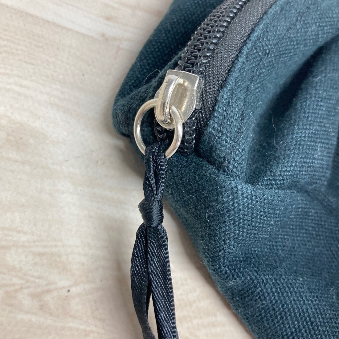 Repetto Black Canvas Logo Boston Tote Bag