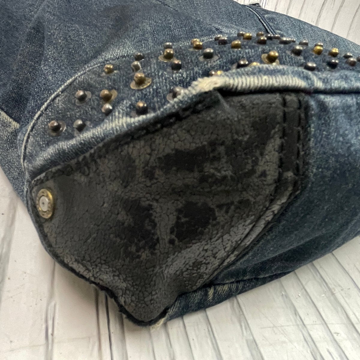DIESEL Denim Tote & Shoulder Bag