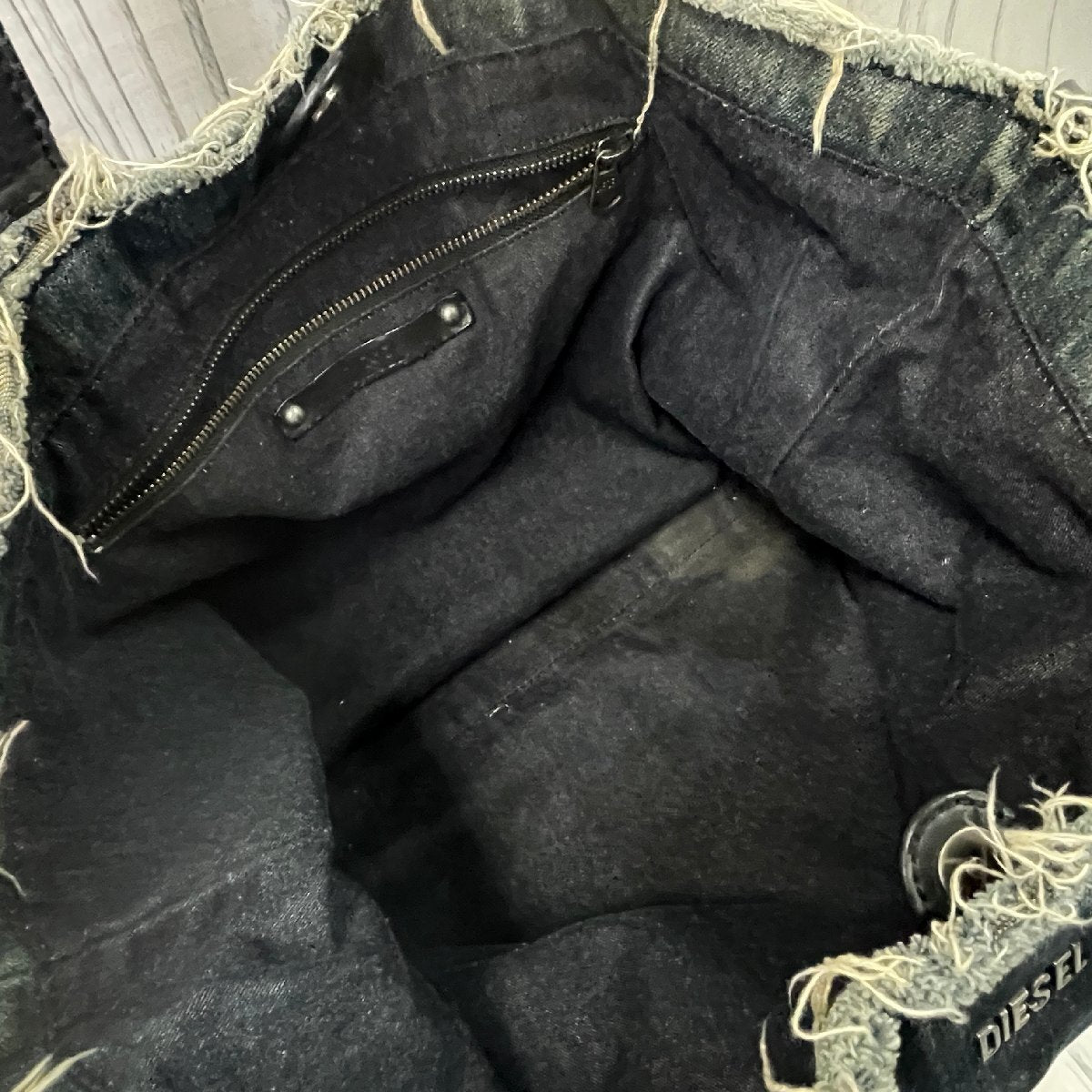DIESEL Denim Tote & Shoulder Bag