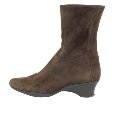 Ginza Yoshinoya Short Wedge Boots
