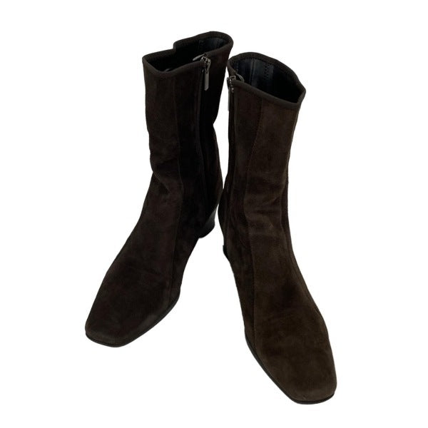Ginza Yoshinoya Short Wedge Boots