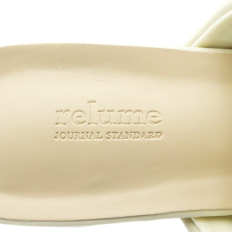 Beige Heel Mules