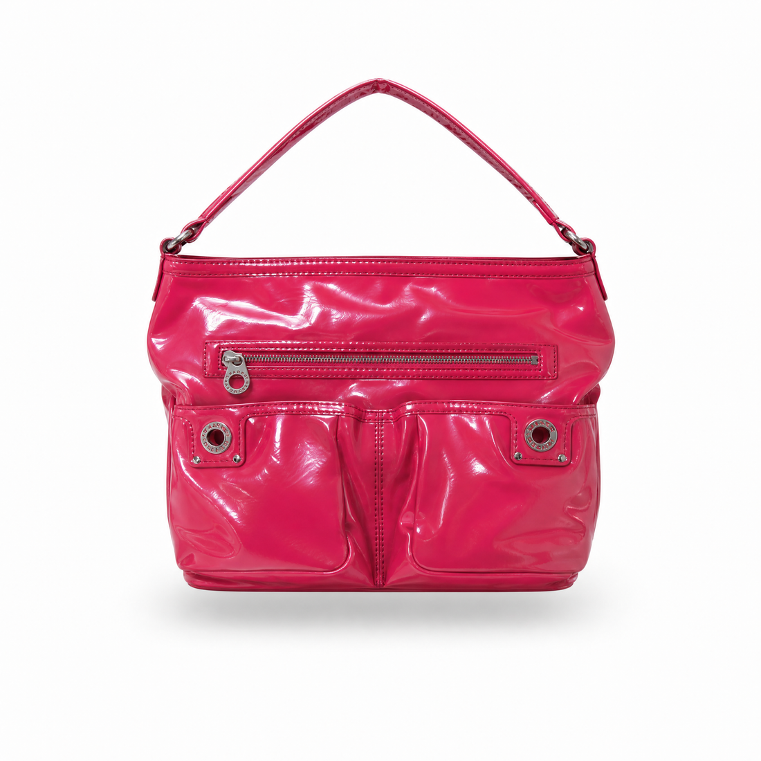 Marc Jacobs Coral Patent Leather Bag